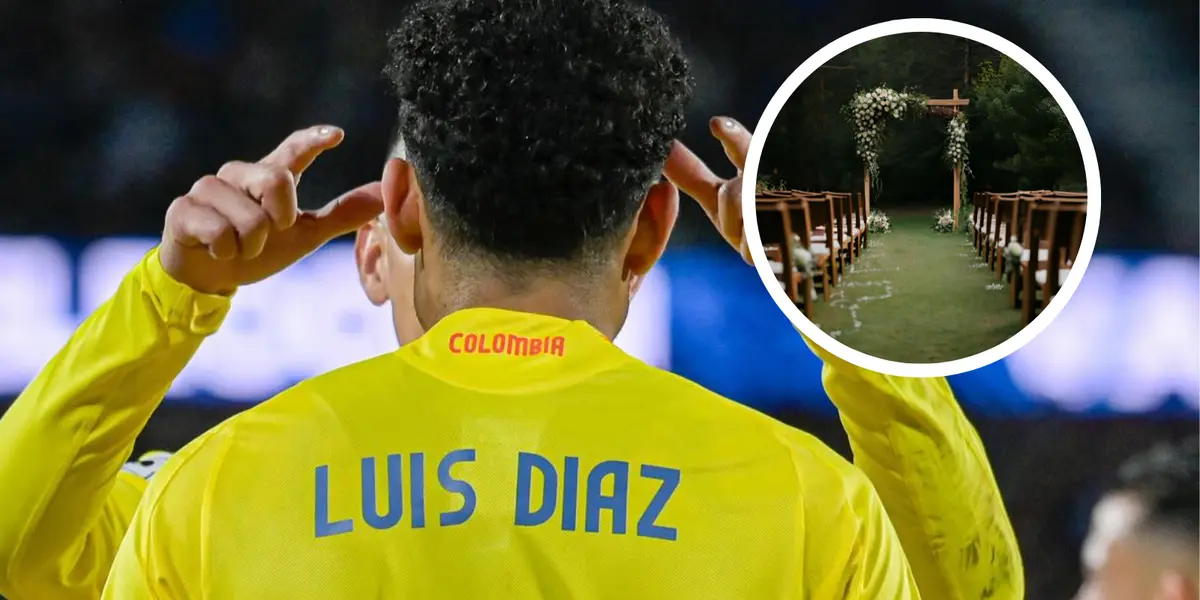 ¡Boda de Lucho Díaz! El "equipo ideal" de invitados que nadie esperaba.   Foto: Luis Díaz y Pexels