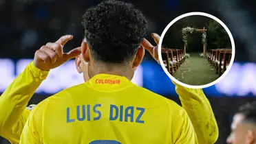 ¡Boda de Lucho Díaz! El "equipo ideal" de invitados que nadie esperaba.   Foto: Luis Díaz y Pexels