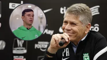 Bodmer con números muy bajos en Nacional. Foto de Autuori tomada de El Heraldo y foto de Bodmer de El Colombiano.