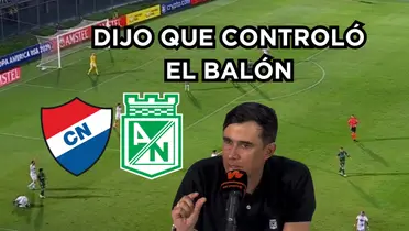 Bodmer dijo que controló el balón en Paraguay y vea que reveló de Atlético Nacional