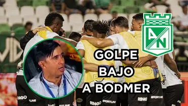 Nadie lo vio venir, mira el golpe bajo que pudo recibir Bodmer en Atlético Nacional