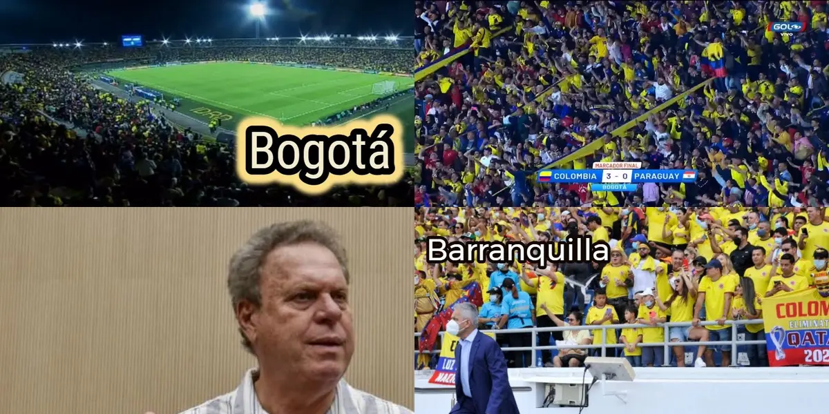 Bogotá está dando cátedra de acompañamiento con la Selección Colombia Sub 20 y desde la capital piden que vuelva el equipo de mayores.