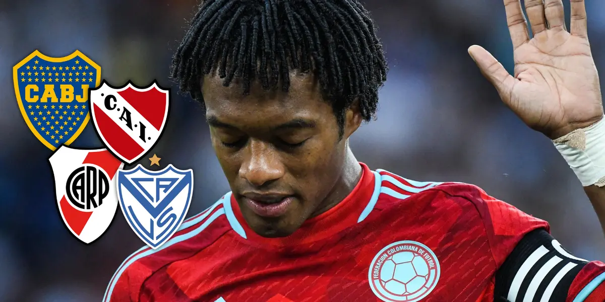 ¡Bomba! El club que llamó a Juan Guillermo Cuadrado. Foto: Escudoteca y Juan Guillermo Cuadrado