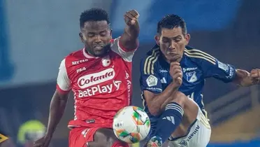¡Bomba en el fútbol colombiano! Millonarios y Santa Fe se disputan a Vásquez. Foto: Instagram