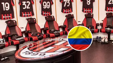 ¡Bombazo! Promesa colombiana que jugaría en AC Milán.  Foto: AC Milán y Pexels