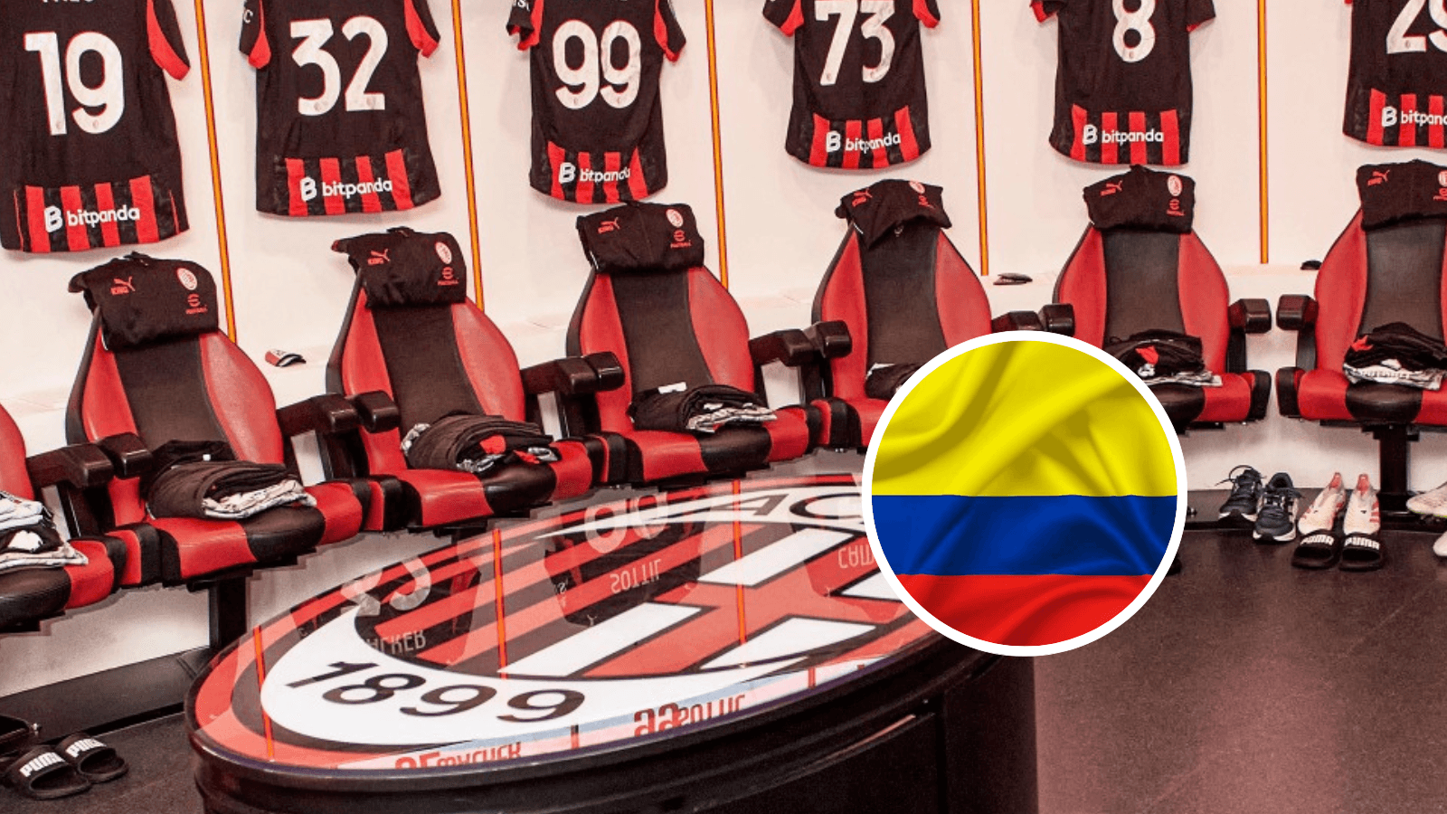 ¡Bombazo! Promesa colombiana que jugaría en AC Milán. Foto: AC Milán y Pexels
