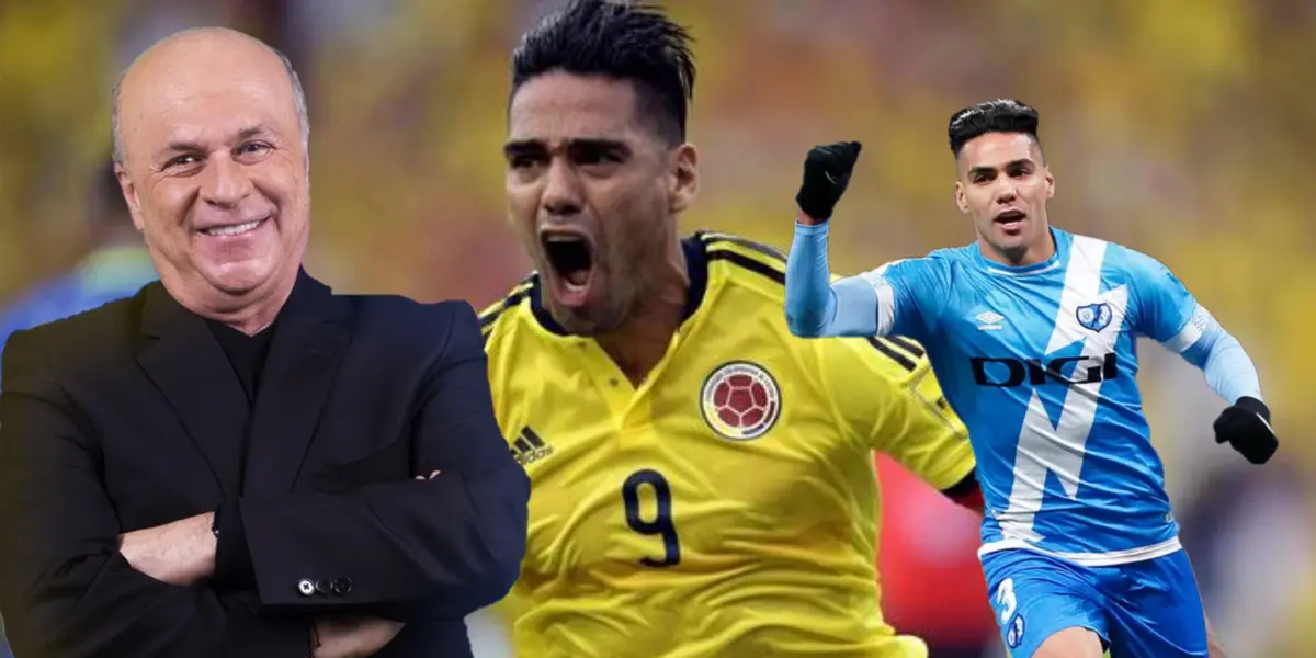 Borrado en la selección y así se rindió Carlos Antonio Vélez ante Radamel Falcao