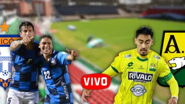 Boyacá Chicó vs Atlético Bucaramanga Foto: Dimayor, Escudoteca PN