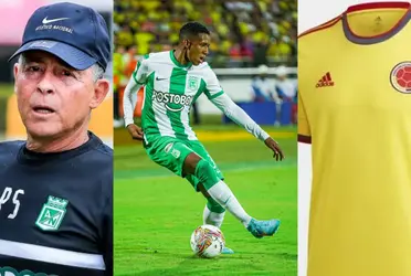 Brahian Palacios de Atlético Nacional está dando de qué hablar en el Fútbol Profesional Colombiano (FPC).