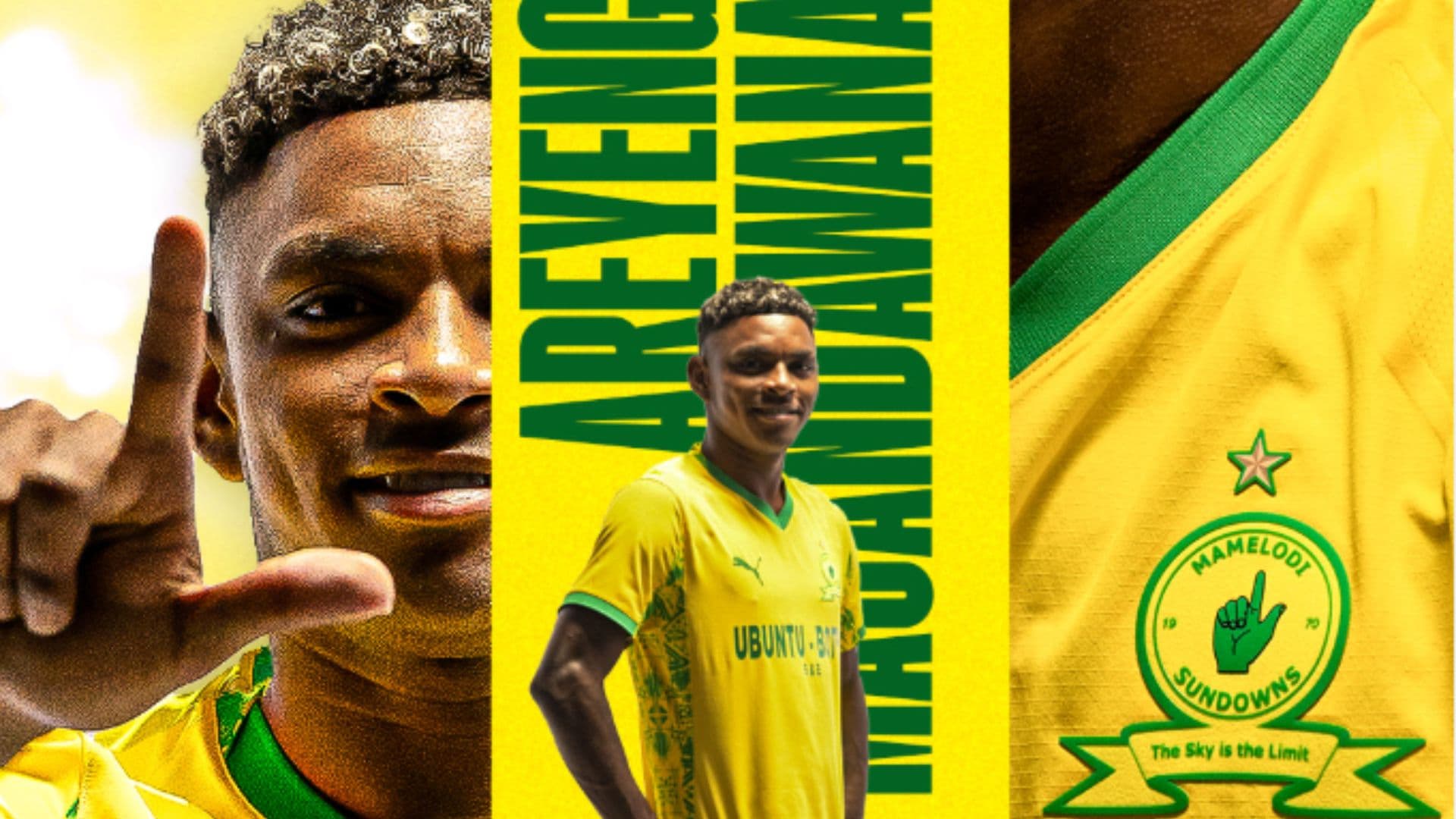 Brayan León fue presentado en el Mamelodi Sundowns de Sudáfrica - Instagram @sundownsfc