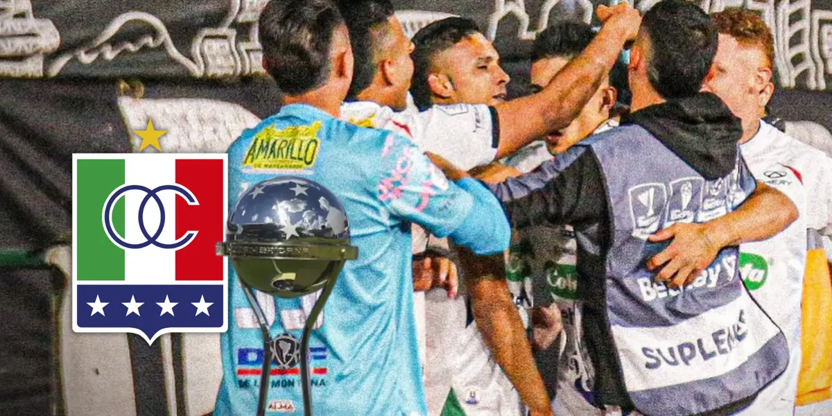 ¿Bueno o malo? La noticia que la CONMEBOL le da al Once Caldas en la Copa Sudamericana Foto: Once Caldas, CONMEBOL y Escudoteca