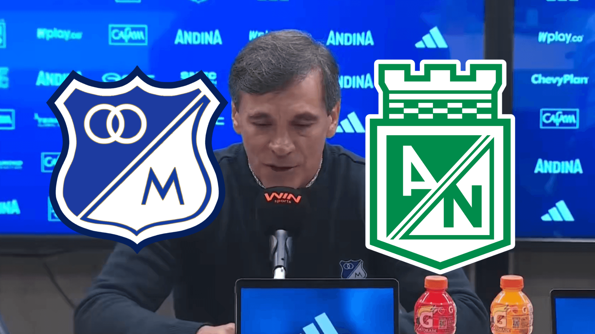 Bustos calienta el duelo ante Atlético Nacional