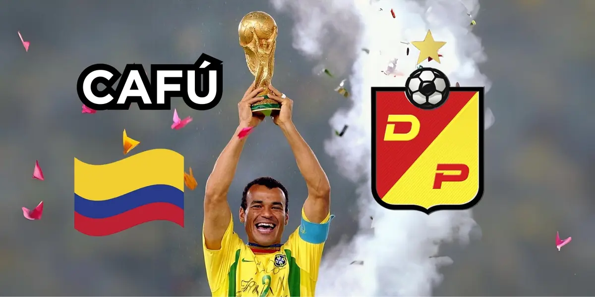 Cafú le da una buena noticia al Deportivo Pereira. Foto de Cafú tomada del portal IMDb.