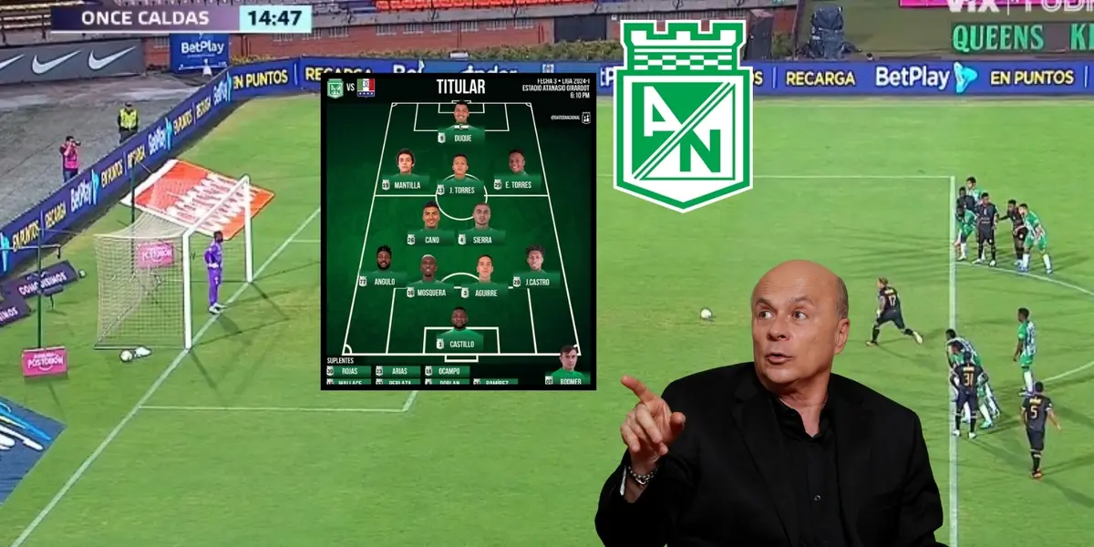 Calros Antonio Vélez le mandó un sablazo a Atlético Nacional por un error que vienen cometiendo.