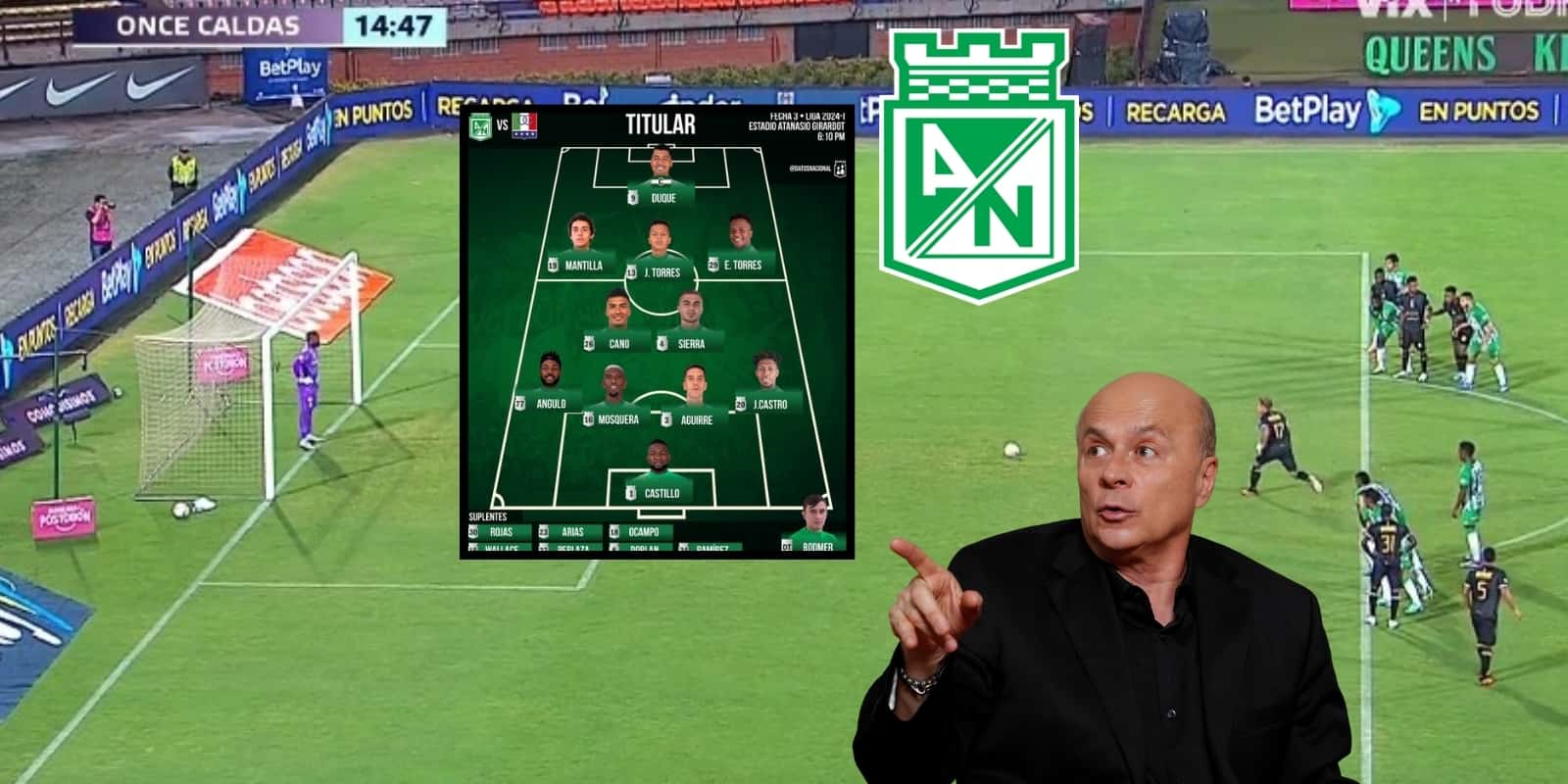 Calros Antonio Vélez le mandó un sablazo a Atlético Nacional por un error que vienen cometiendo.