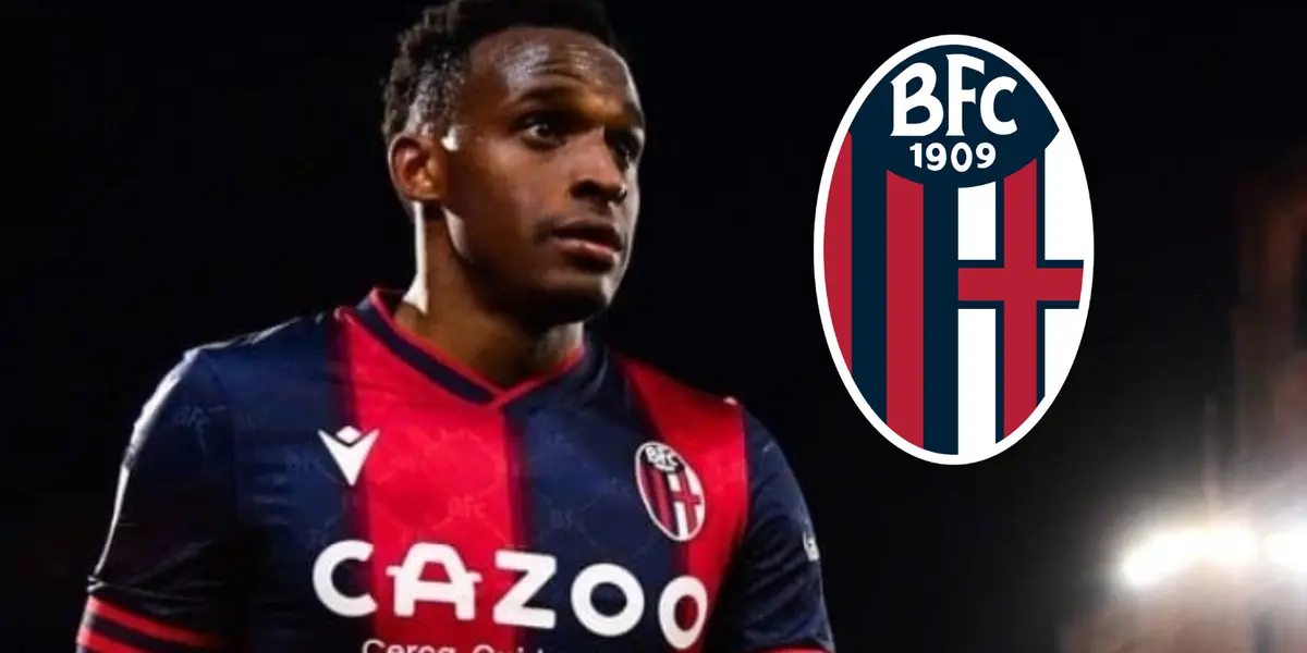 ¿Cambio de aires? Esto pasaría con Jhon Lucumí en el Bolonia Foto: BFC y Escudoteca