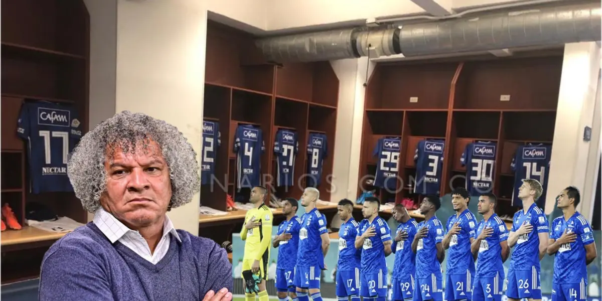 Camerino de Millonarios- Fotos: Redes Millonarios y Semana