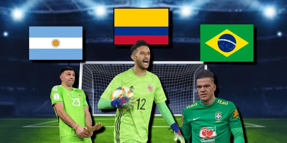 Camilo Vargas recibe importante reconocimiento en la Selección Colombia, lo ponen por encima de otros porteros sudamericanos como El Dibu y Ederson.