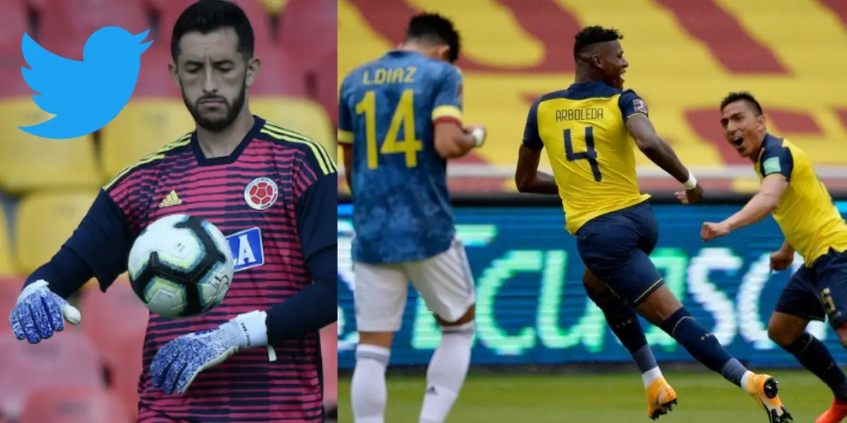 Camilo Vargas sufrió la caída de su portería en 6 ocasiones y mira cómo le dicen ahora, dando vuelta en las redes sociales