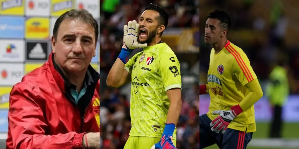 Camilo Vargas uno de los mejores porteros de la Liga MX de México y en la Selección Colombia el entrenador Néstor Lorenzo aun no le da la confianza al 100%.