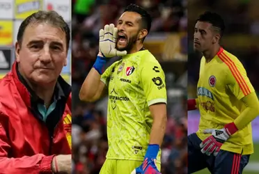 Camilo Vargas uno de los mejores porteros de la Liga MX de México y en la Selección Colombia el entrenador Néstor Lorenzo aun no le da la confianza al 100%.