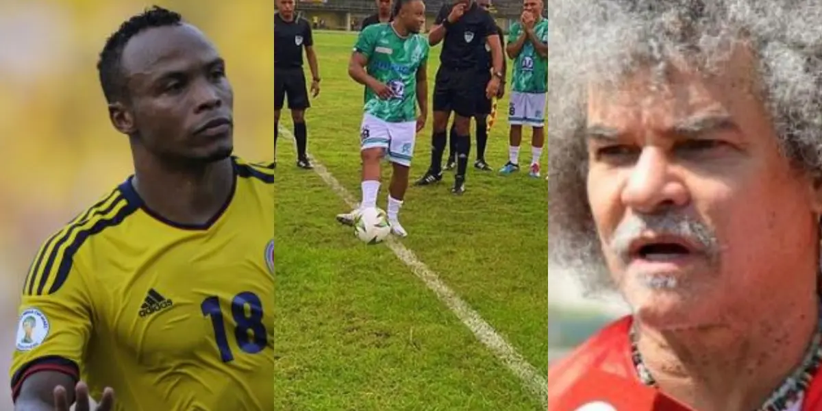 Camilo Zúñiga volvió a la cancha de fútbol en Colombia, pero por una ocasión especial.