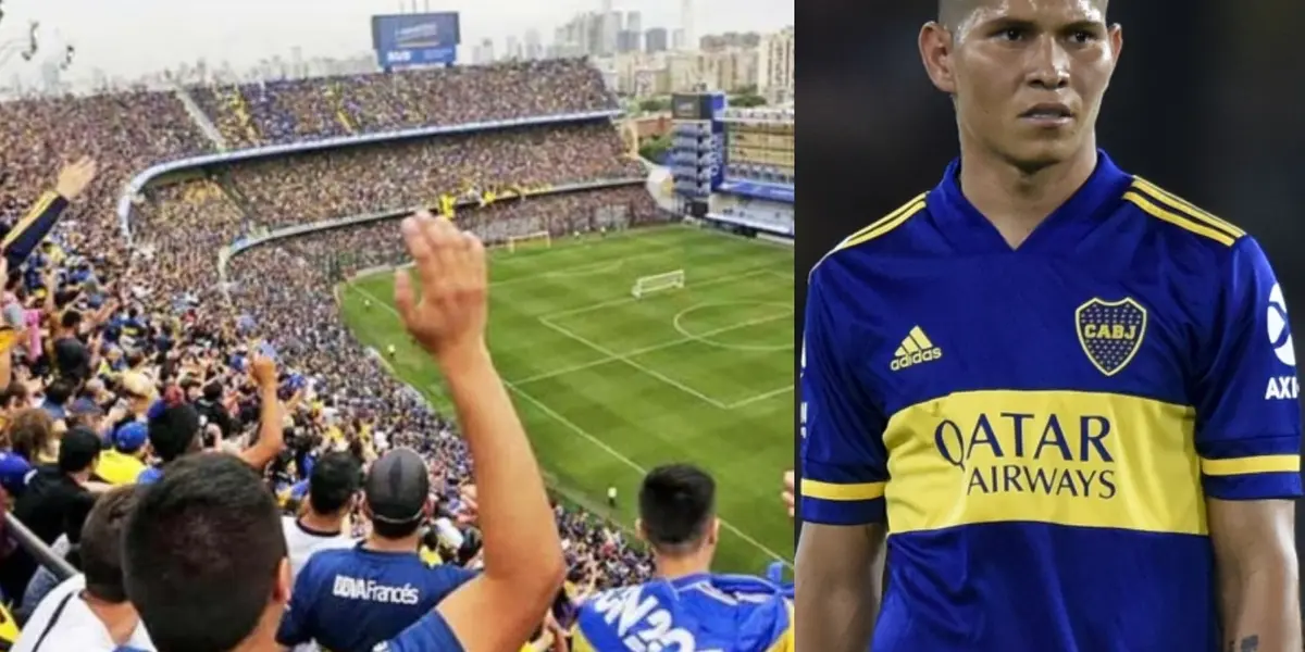 Campuzano vive una temporada para el olvido en Boca Juniors y así se lo transmitieron los hinchas en redes sociales.