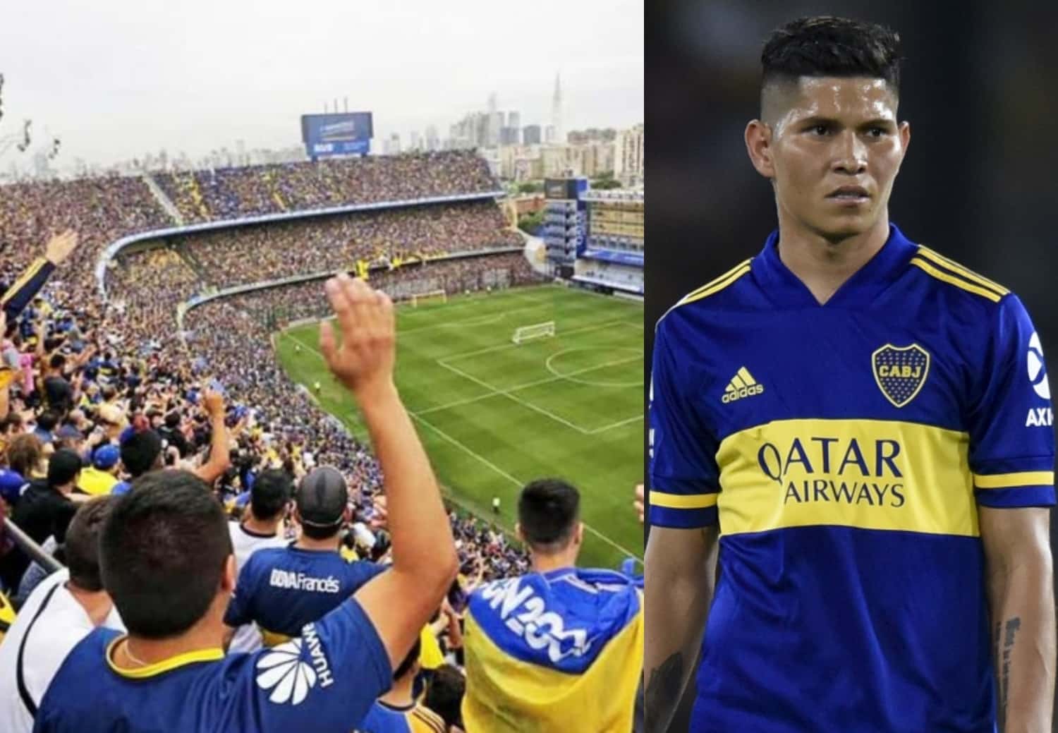 Campuzano vive una temporada para el olvido en Boca Juniors y así se lo transmitieron los hinchas en redes sociales.