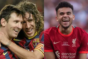 Carles Puyol está en Colombia y se desvivió en elogios cuando le preguntaron por Luis Díaz