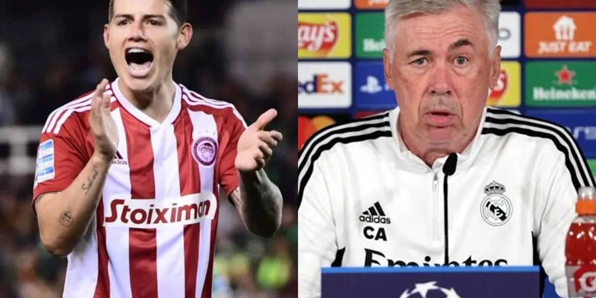 Carlo Ancelotti es un entrenador que ha apoyado a James Rodríguez pero la última vez que coincidieron el desenlace no fue tan positivo de acuerdo a informes de medios ingleses.