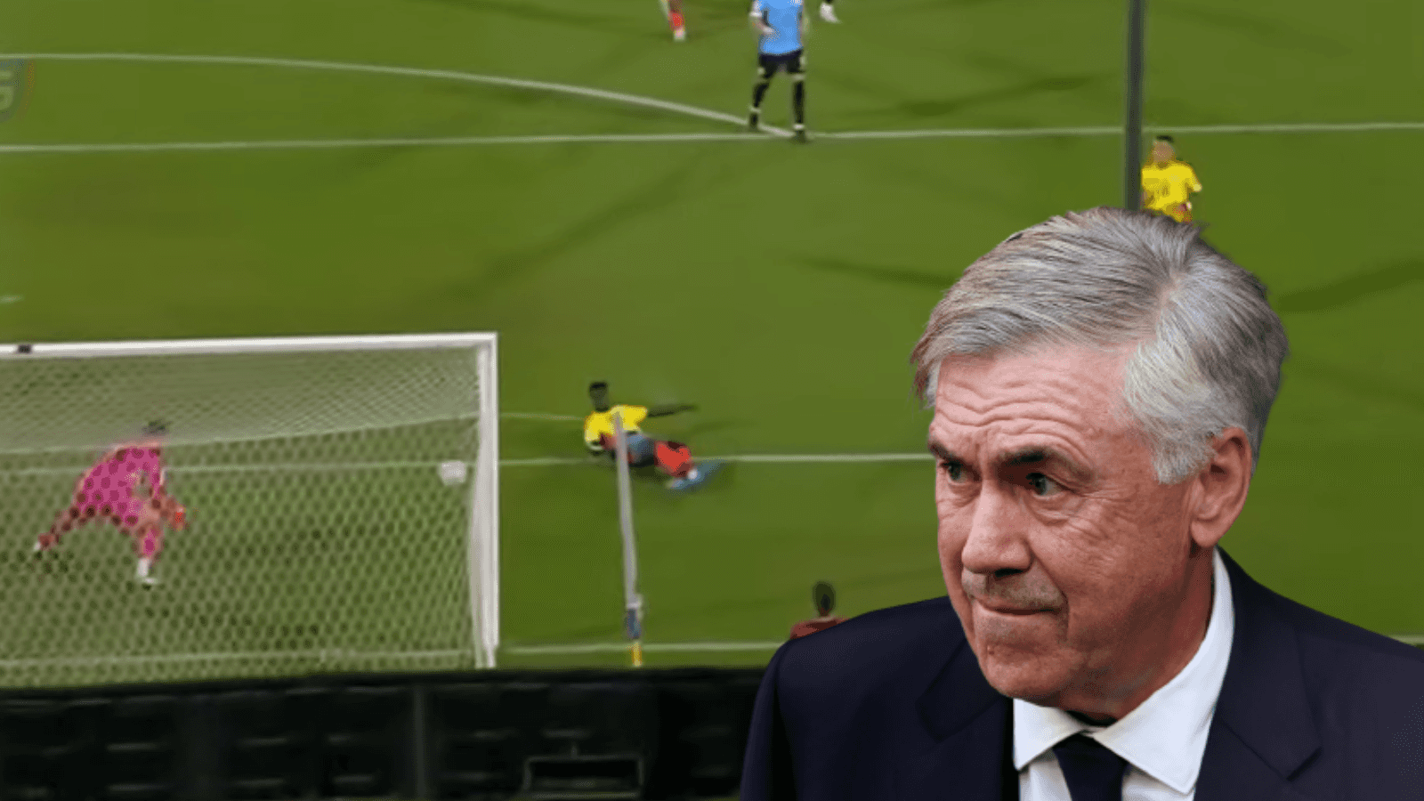 Carlo Ancelotti Foto: OK Diario y Captura de Gol Caracol