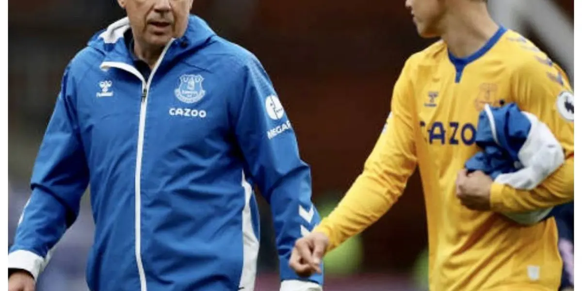 Carlo Ancelotti llevó tranquilidad a Everton sobre la lesión de James Rodríguez.