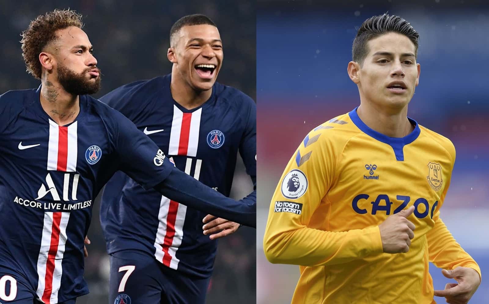 Carlo Ancelotti quiere fichar a este crack del PSG con la idea de convertirlo en socio de James Rodríguez y levantar la Premier League de esta temporada ¿Quién es?