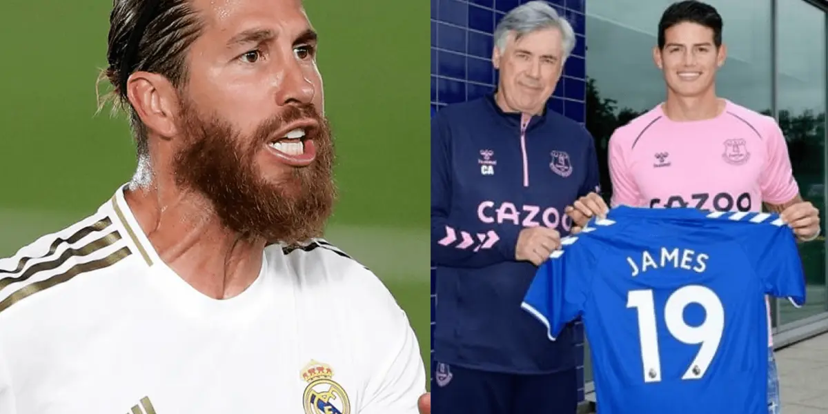 Carlo Ancelotti se encargó de hacer esto con James Rodríguez que en su momento fue criticado por Sergio Ramos y ahora le demuestra lo contrario al capitán del Real Madrid