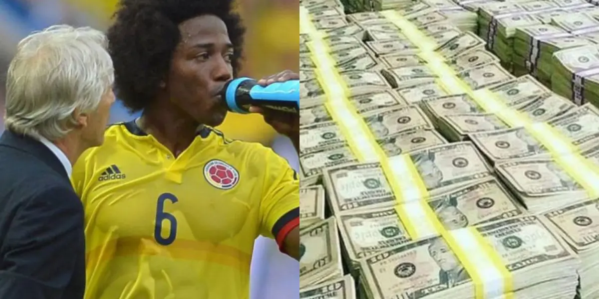 Carlos Alberto Sánchez es uno de los recordados jugadores con paso en la Selección Colombia.