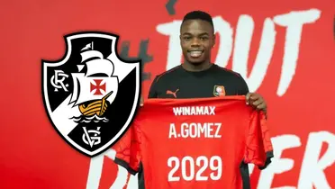 Carlos Andrés Gómez espera resolver su futuro en pocos días, aunque rechazó una gran oferta de Brasil Foto: Rennes y Escudoteca