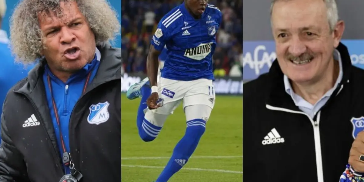 Carlos Andrés Gómez ya tendría nuevo destino fuera de Millonarios FC.