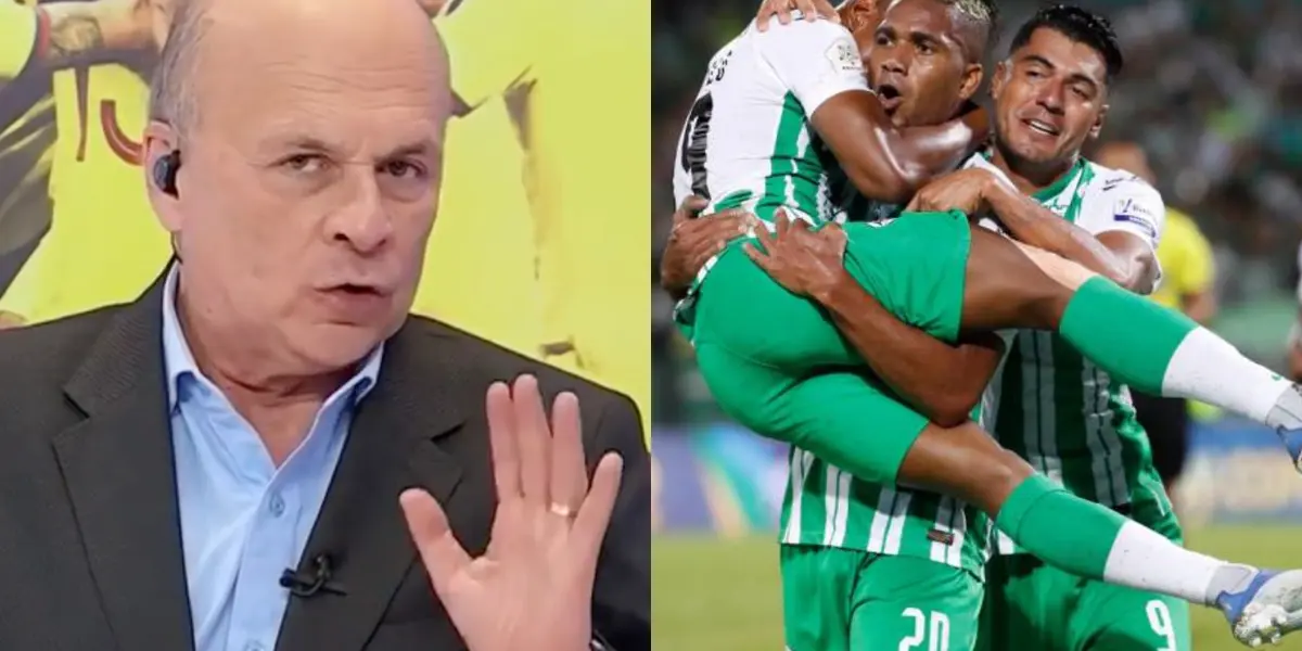 Carlos Antonio Vélez arremetió contra Atlético Nacional.