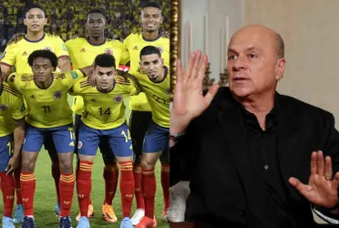 Carlos Antonio Vélez arremetió contra un jugador de la Selección Colombia que tuvo una salida en falso.