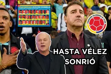 Carlos Antonio Vélez celebró el llamado que hizo Néstor Lorenzo con un jugador para la Selección Colombia.