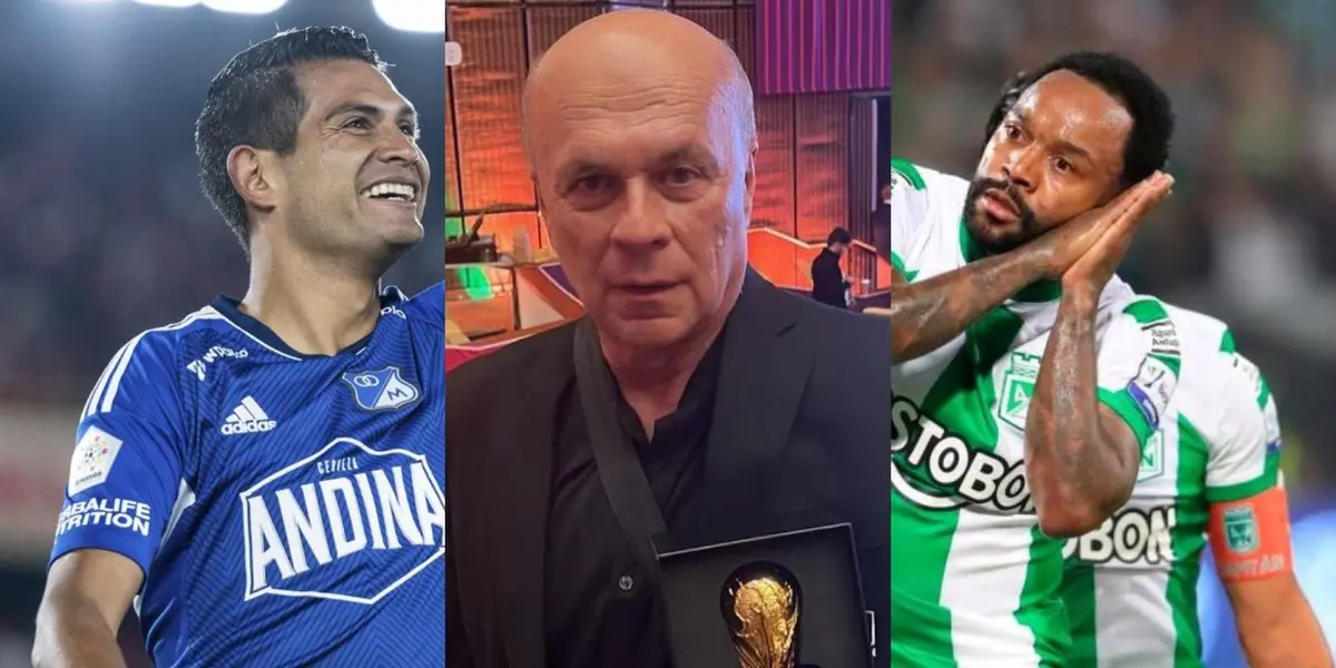 Carlos Antonio Vélez comentó si le va a algún equipo en Colombia.