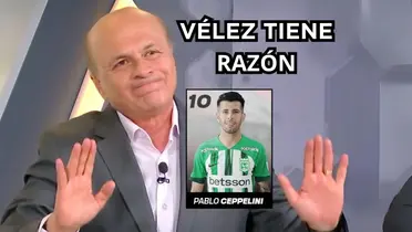Carlos Antonio Vélez criticó lo que hizo Pablo Ceppelini en Nacional. Foto tomada de Pulzo y Twitter Nacional. 