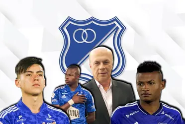 Carlos Antonio Vélez destapó que había pasado con Daniel Ruiz, Carlos Andrés Gómez y Óscar Cortés en Millonarios FC.