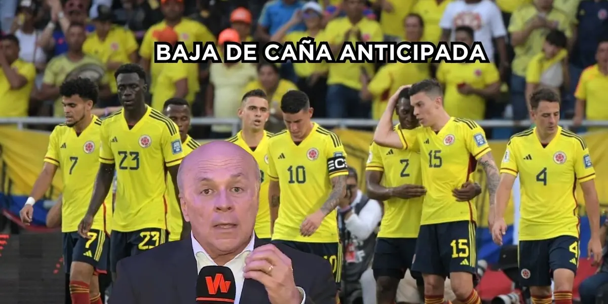 Carlos Antonio Vélez está en desacuerdo con un jugador que está en la Selección Colombia.