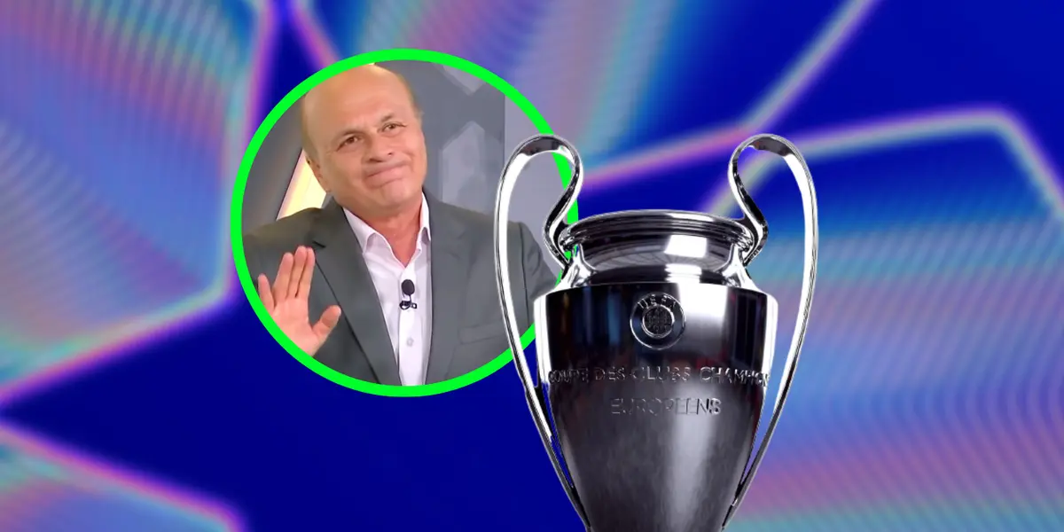 Carlos Antonio Vélez Foto: Captura de Win Sports y UEFA