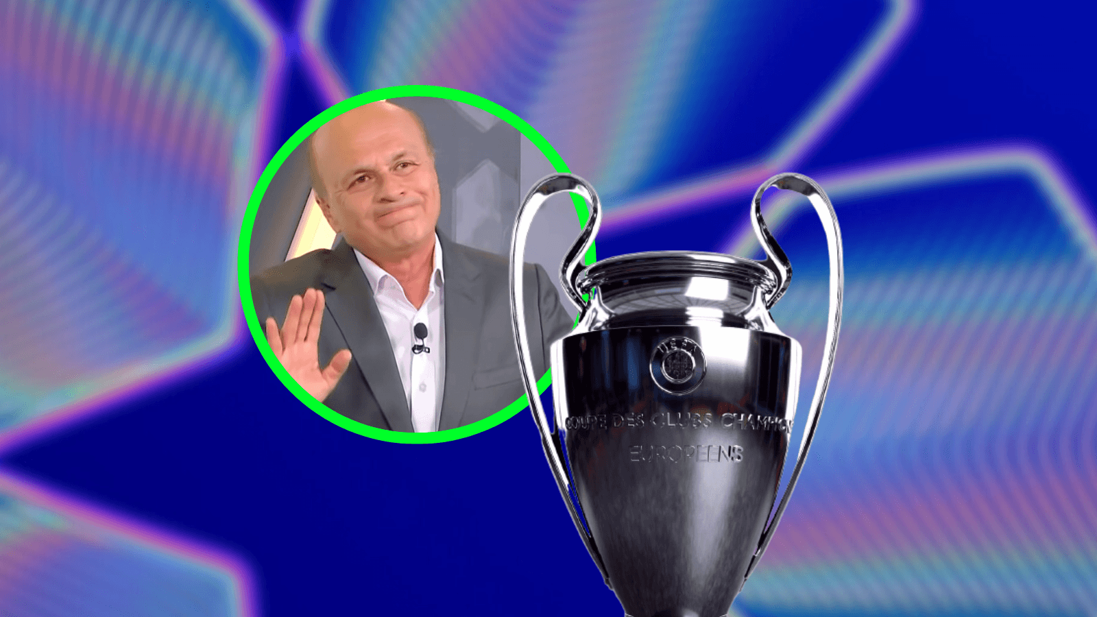 Carlos Antonio Vélez Foto: Captura de Win Sports y UEFA
