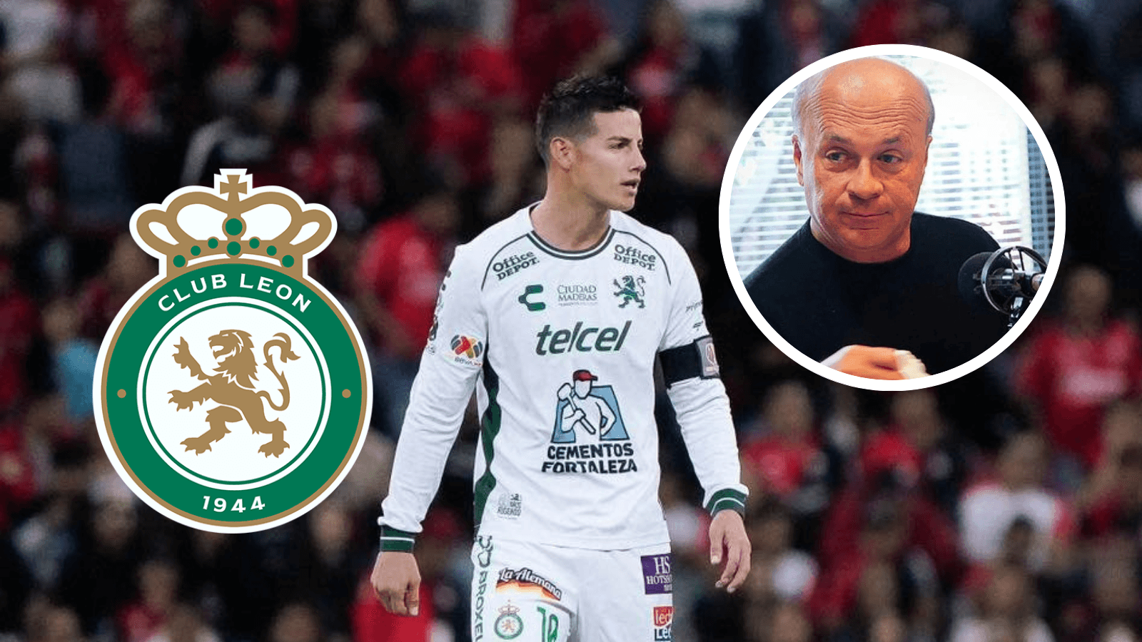 Carlos Antonio Vélez Foto: Club León y RCN Radio