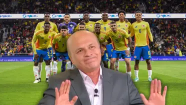 Carlos Antonio Vélez fue contundente: pidió que un jugador del FPC no vuelva a vestir la camiseta de Colombia. Foto. FCF y Captura de Win Sports