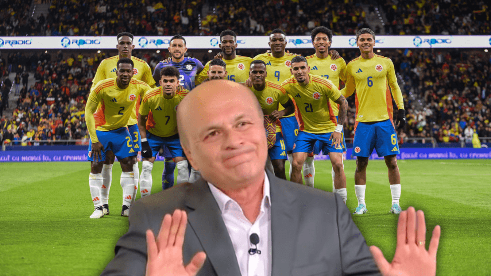 Carlos Antonio Vélez fue contundente: pidió que un jugador del FPC no vuelva a vestir la camiseta de Colombia. Foto. FCF y Captura de Win Sports