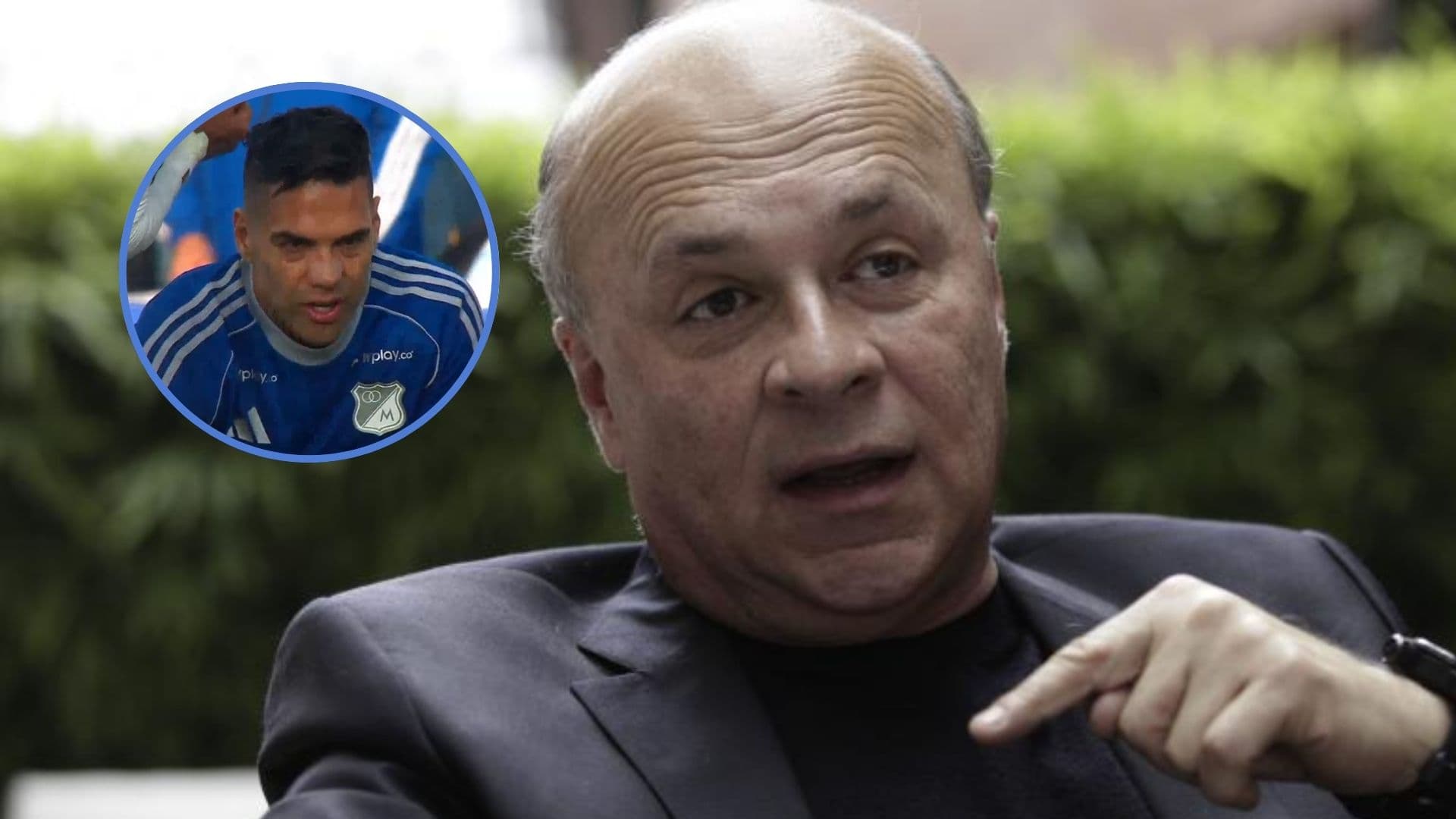 Carlos Antonio Vélez habló sobre la lesión de Radamel Falcao García